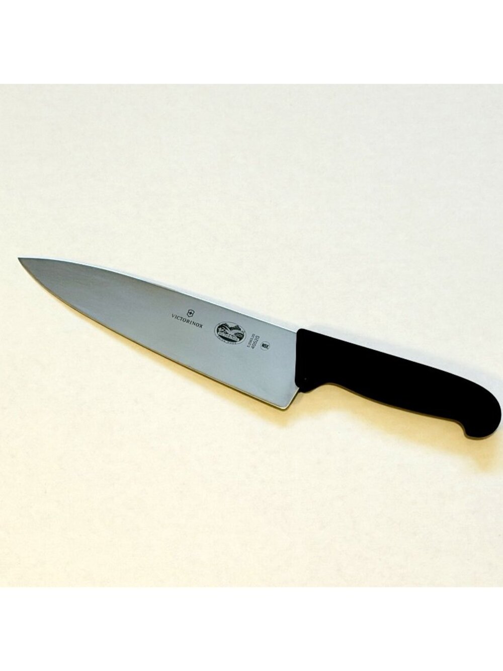 Victorinox Chef's Knife Extra Wide, 8" Long Blade Fibrox Handle 40520 5.2063.20